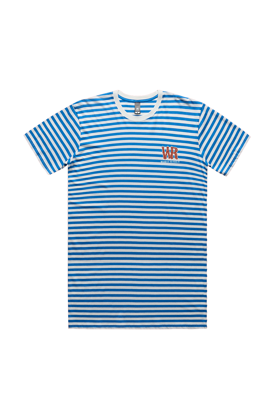 WEST ROLLZ X WEST BLUE STRIPE T-SHIRT 
