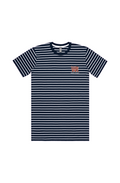 WEST ROLLZ XWEST NAVY STRIPE T-SHIRT 