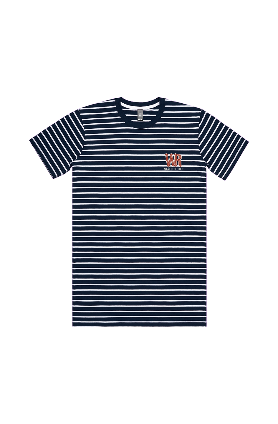 WEST ROLLZ XWEST NAVY STRIPE T-SHIRT 