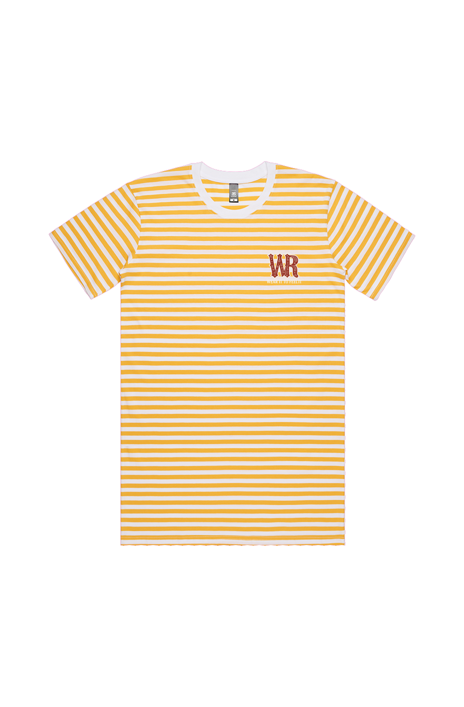WEST ROLLZ X WEST YELLOW STRIPE T-SHIRT