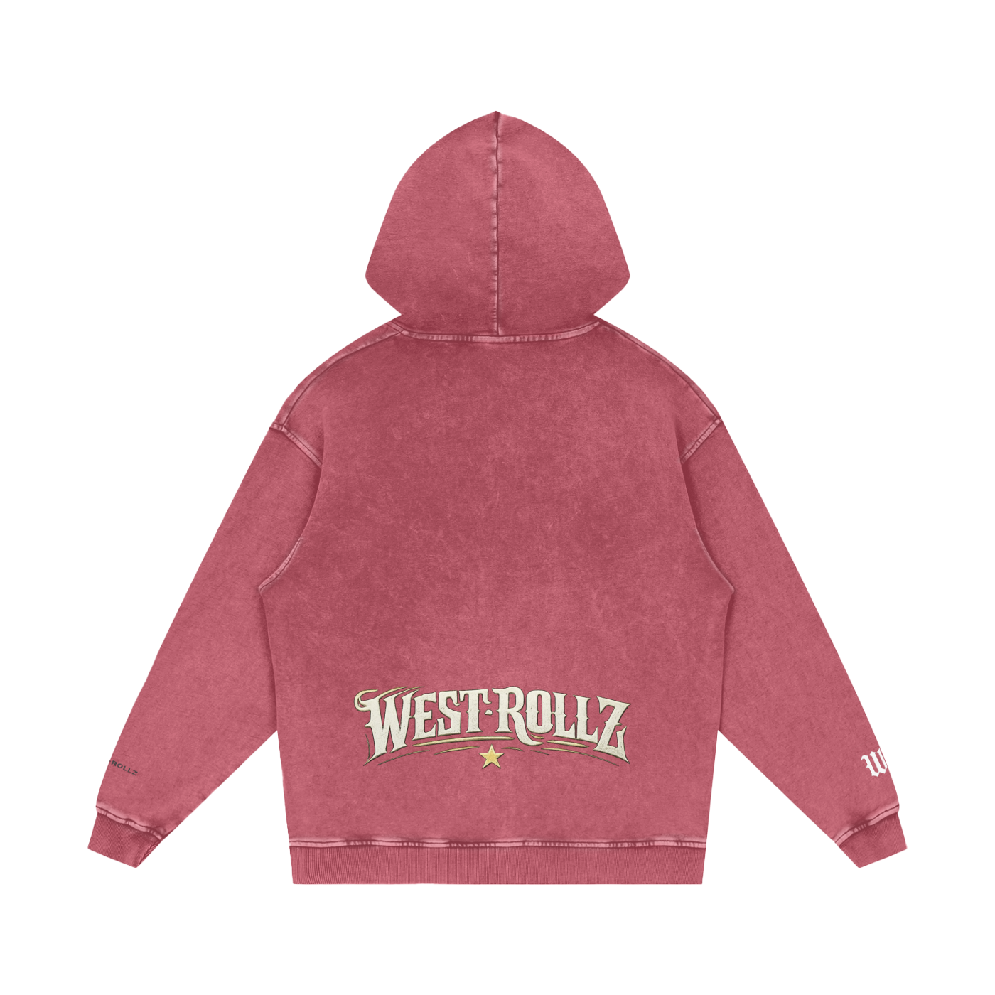 WEST ROLLZ X WHEELS HOODIE