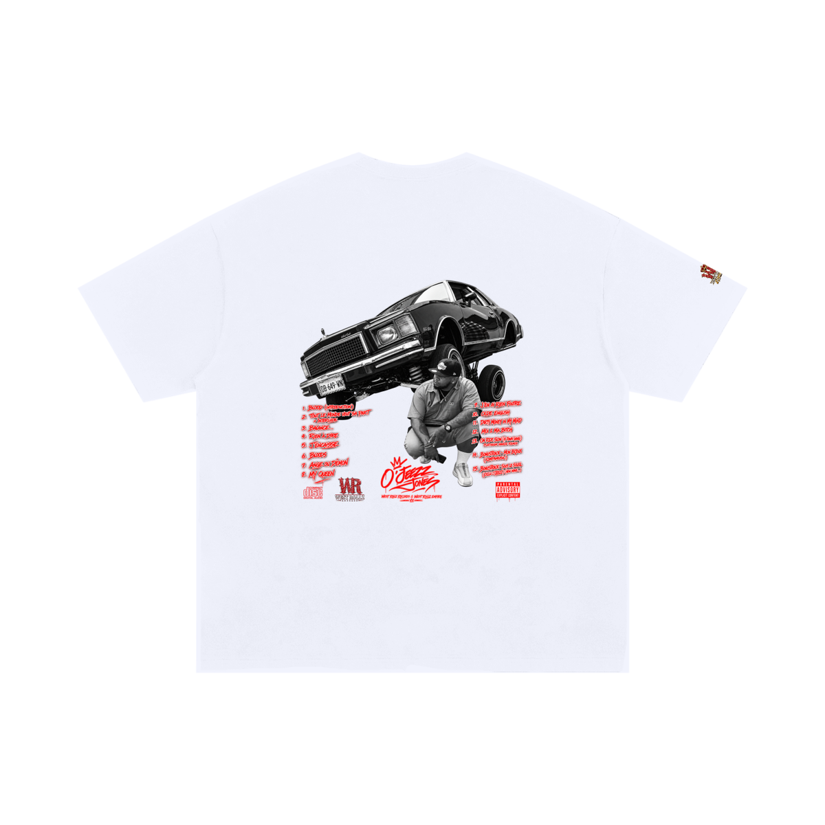 WEST ROLLZ x BLOODS 2 x O’JEEZZ T-SHIRT