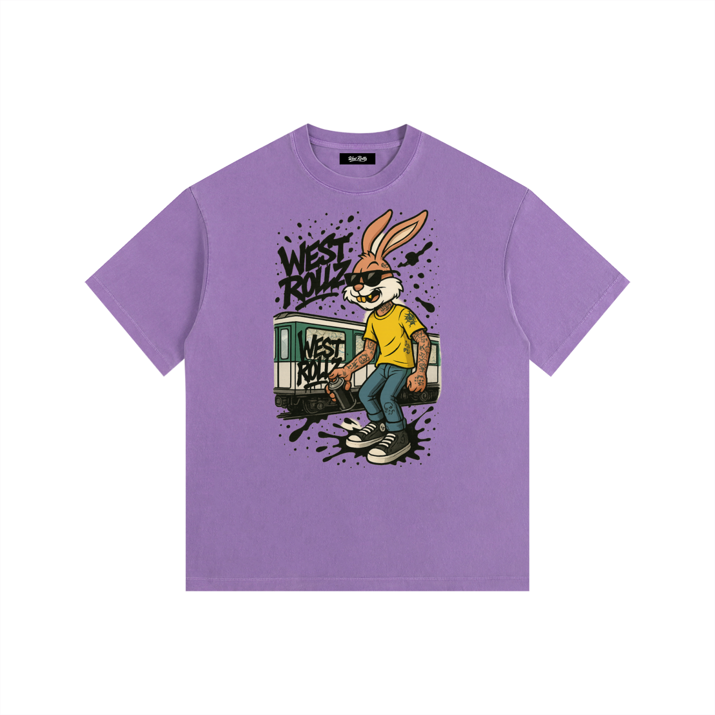 WEST ROLLZ X BUNNY GRAFF T-SHIRT