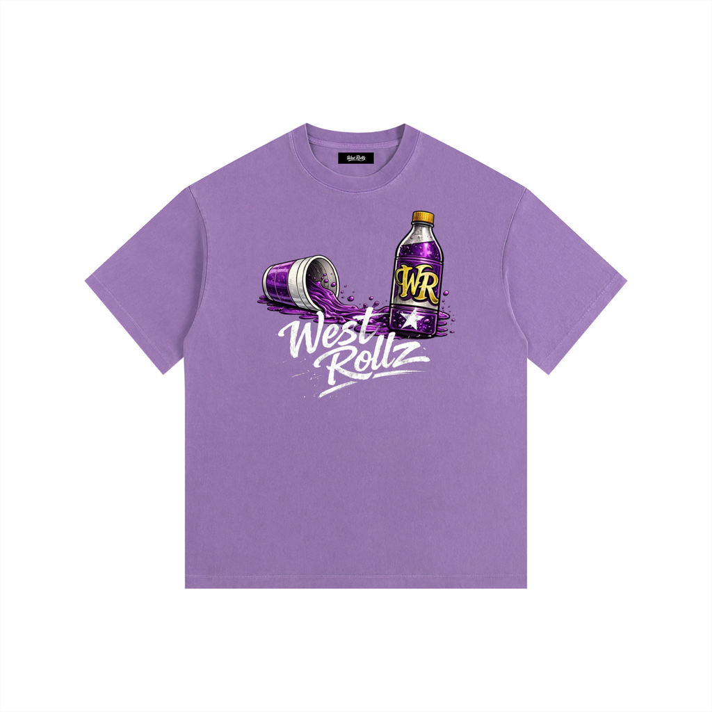 WEST ROLLZ X JAMAIS SANS MON SYRUP & MA DOUBLE CUP T-SHIRT