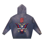 WEST ROLLZ X VINTAGE DIP-ROLLZ HOODIE