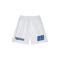 WEST ROLLZ X THE WARRIORS / Unisex Striped Loose Fit SHORT