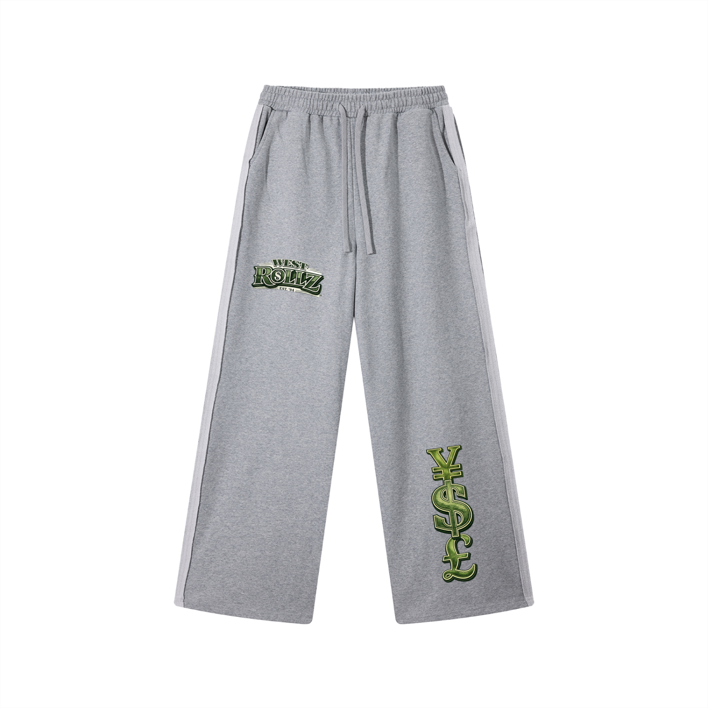WEST ROLLZ X MONEY MAKER Straight-Leg PANTS