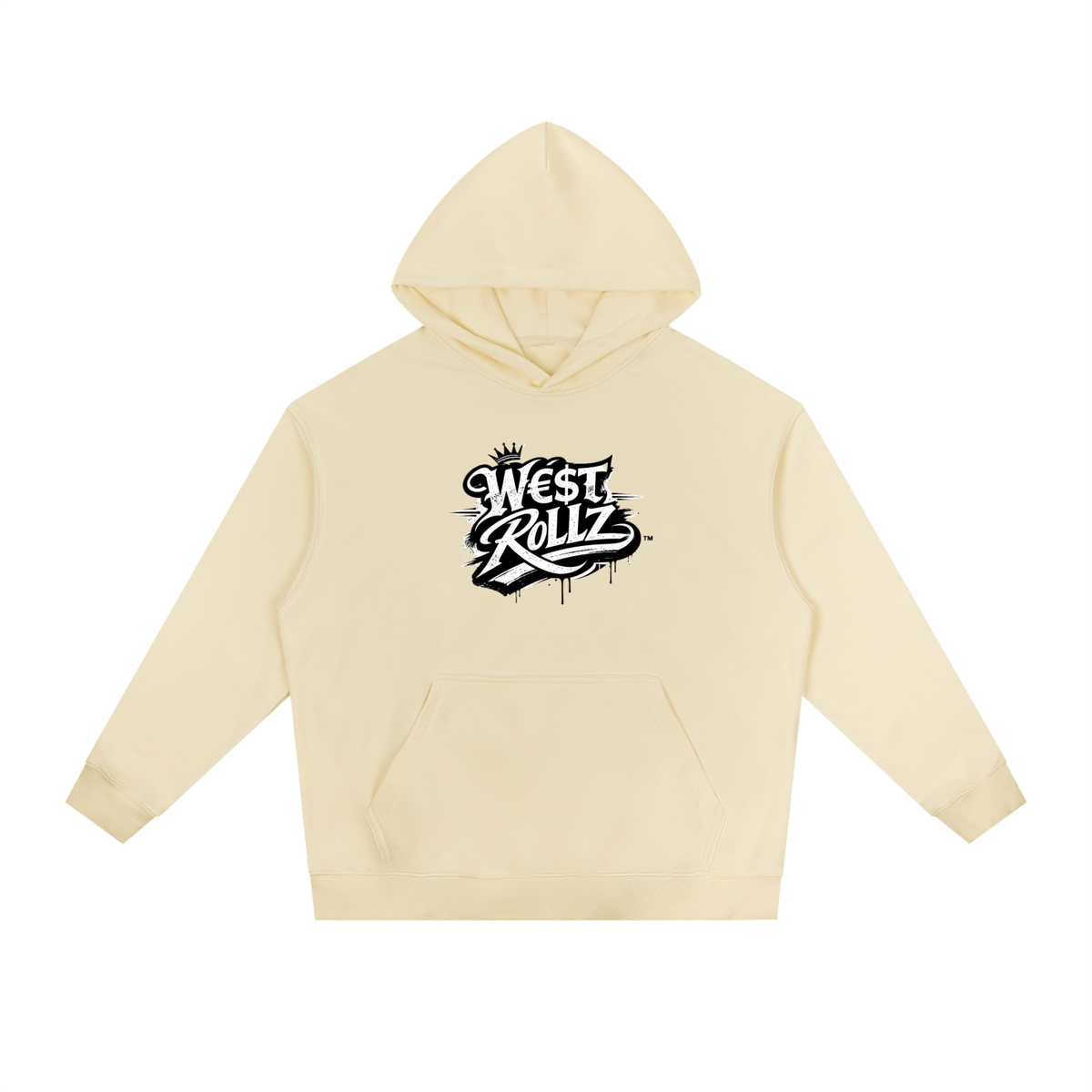 WEST ROLLZ X FÉLIX WEST X Essential Heavyweight Drop-Shoulder Hoodie