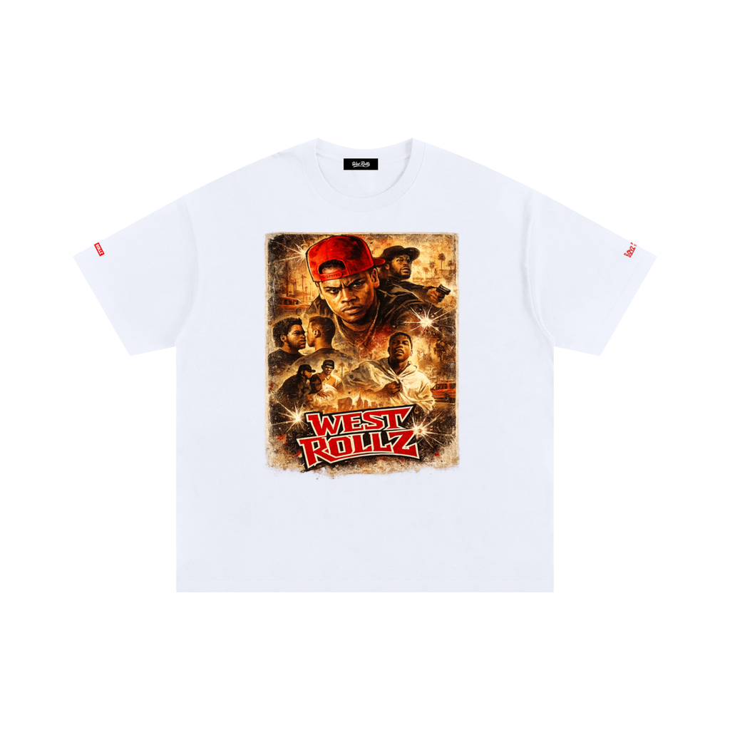 WEST ROLLZ X WEST IN THA HOOD T-SHIRT