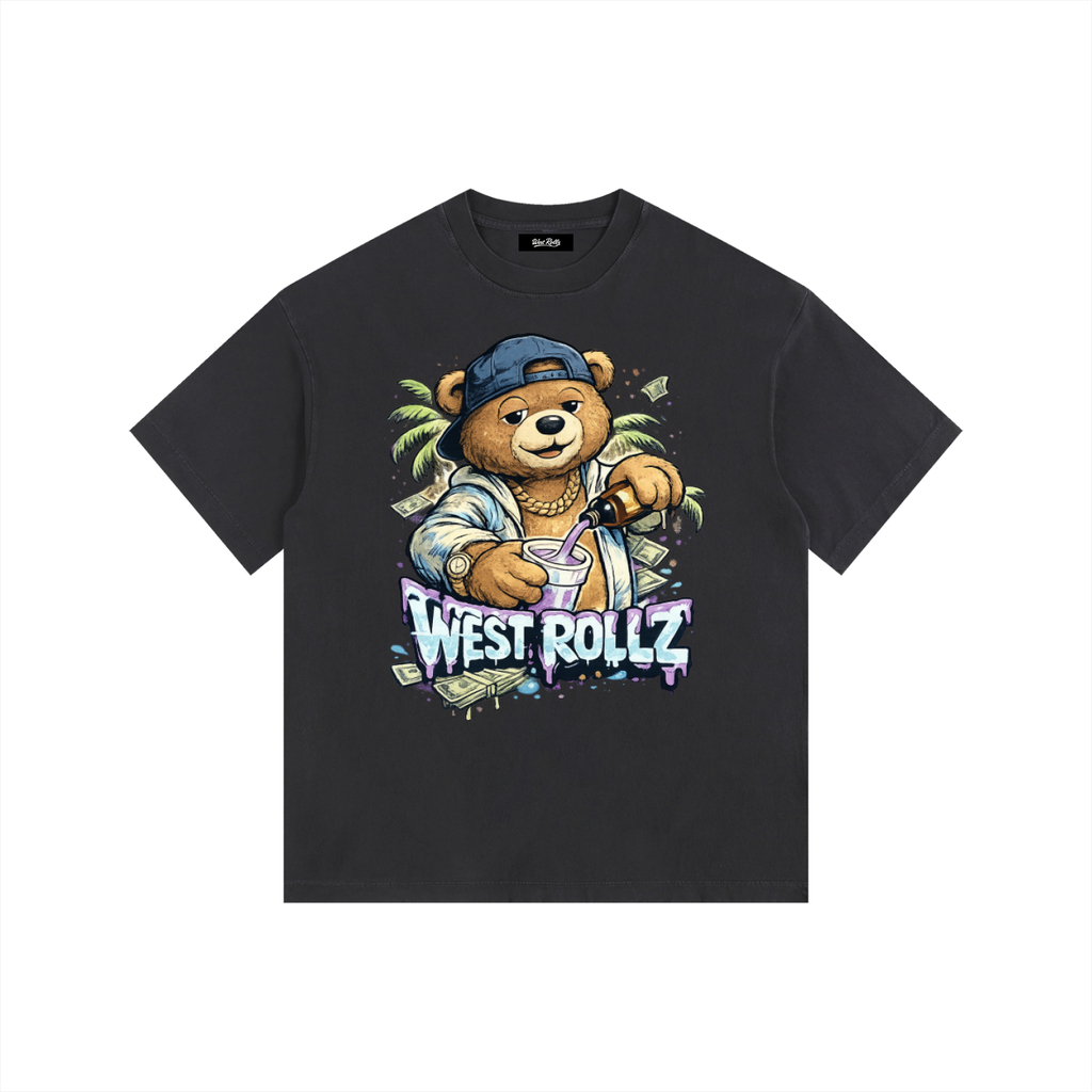 WEST ROLLZ X JAMAIS SANS MON SYRUP & MA DOUBLE CUP T-SHIRT
