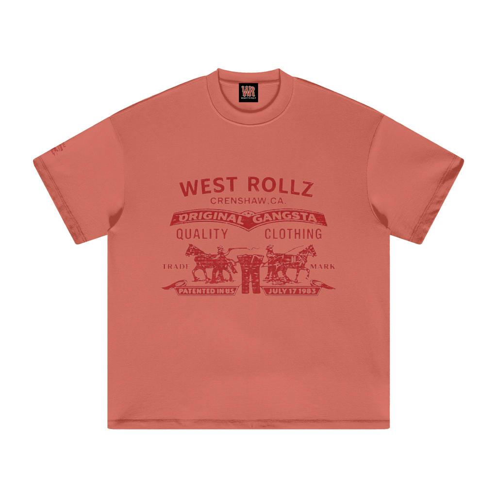 WEST ROLLZ X ROLLZ STRAUSZ EARTH TONE T-SHIRT