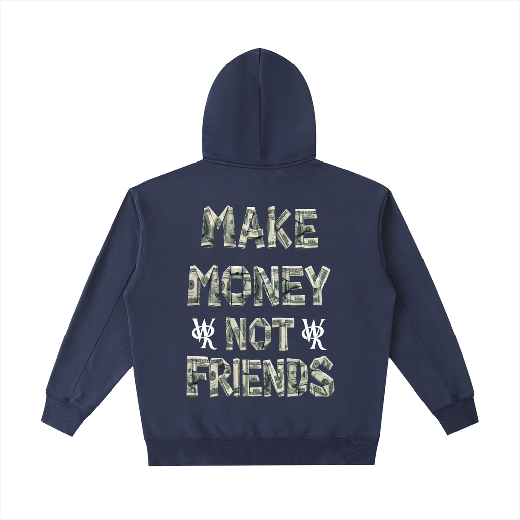 WEST ROLLZ X MONEY MAKER X Vintage Washed Heavyweight Hoodie