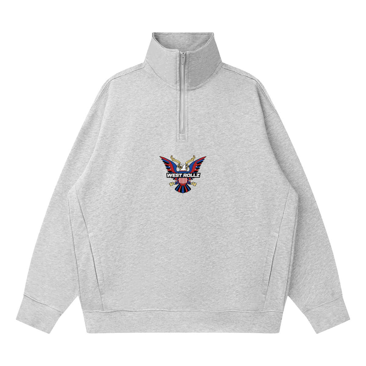 WEST ROLLZ X DIP-WEST ZIP HOODIE