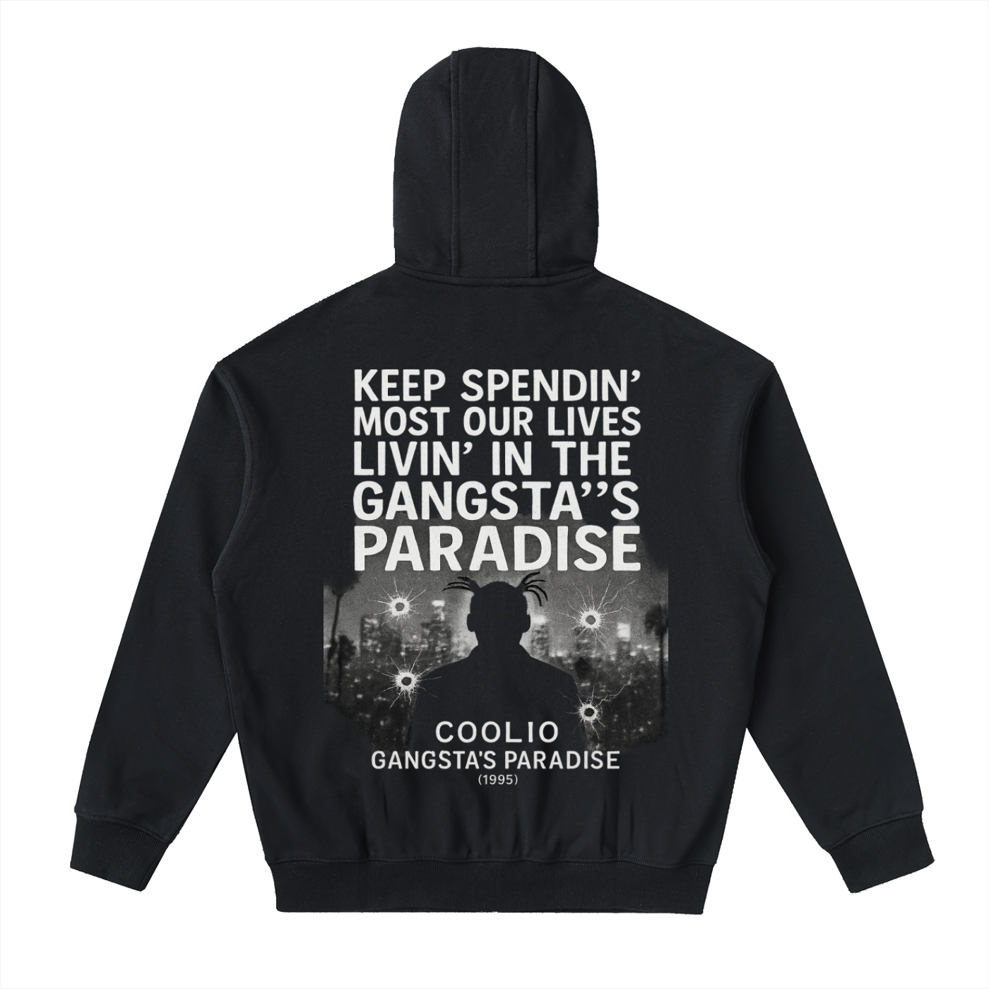 WEST ROLLZ X LABEL HÉRITAGE GANGSTA’PARADISE HOODIE
