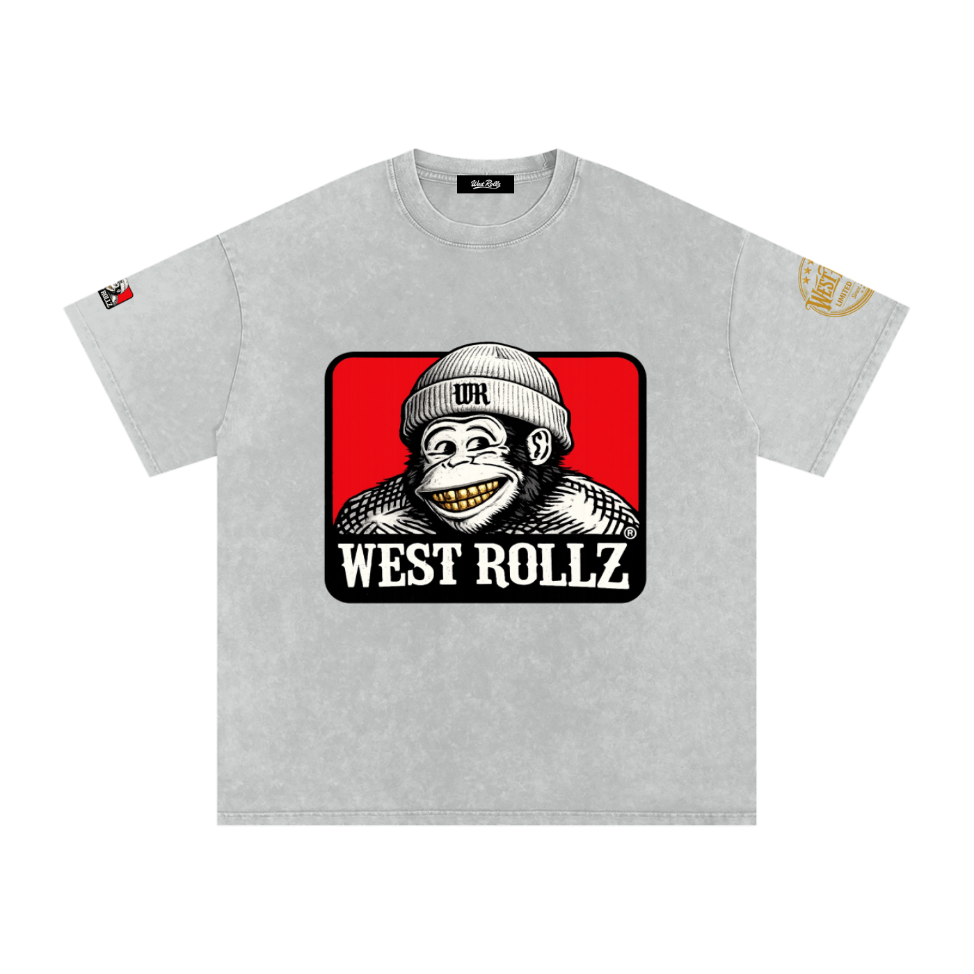 WEST ROLLZ X WEST MONKEY LIMITED T-SHIRT