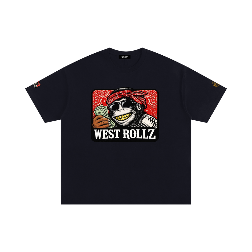 WEST ROLLZ X WEST MONKEY X LIMITED T-SHIRT