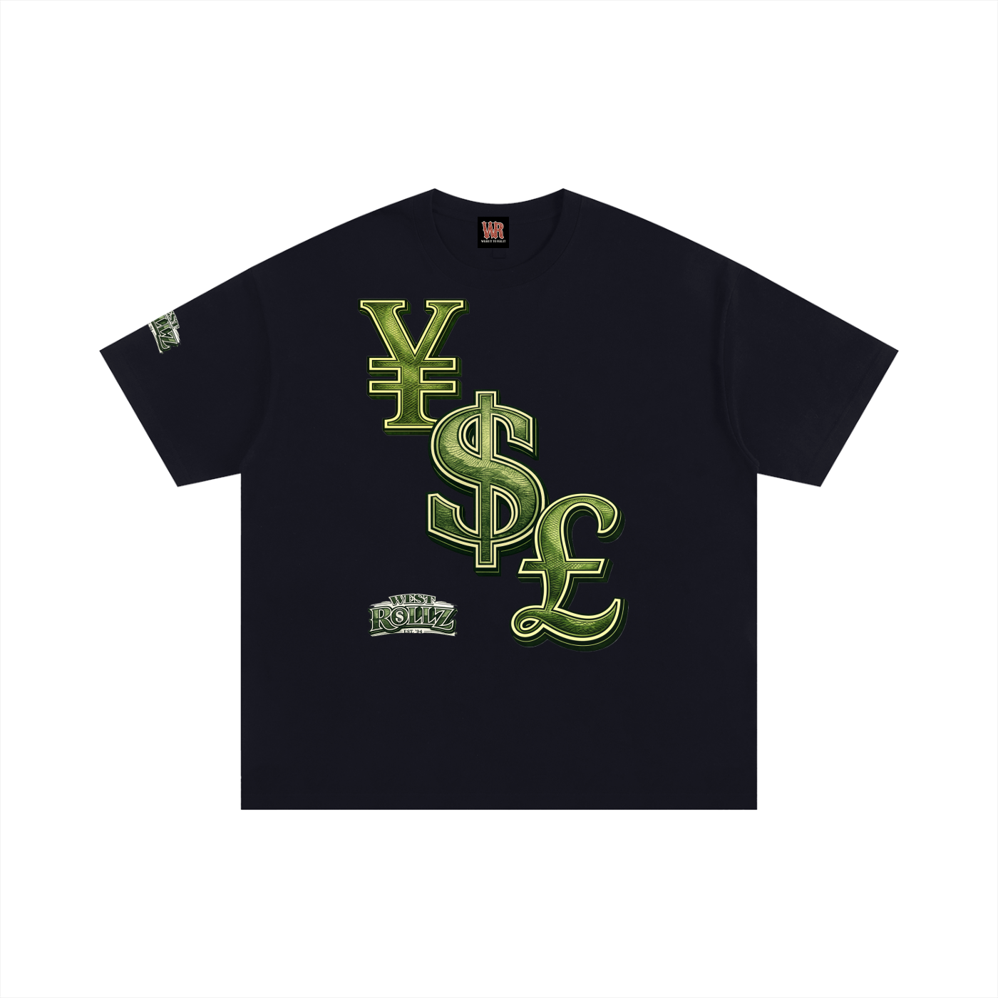 WEST ROLLZ X MONEY MAKER T-SHIRT