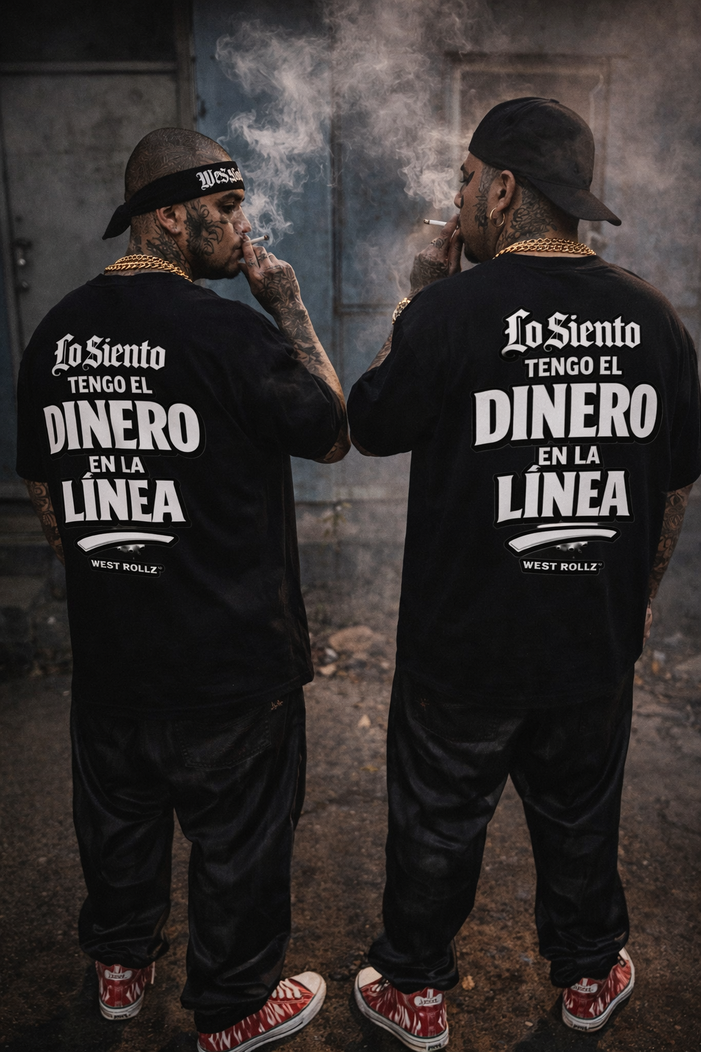 WEST ROLLZ X SORRY! MONEY ON THE LINE T-SHIRT