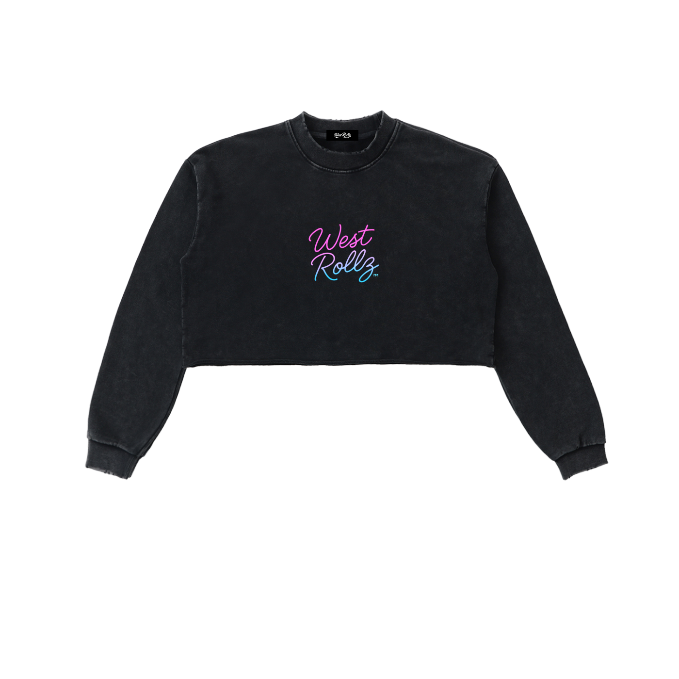 WEST ROLLZ X P-VALLEYS WOMEN CROP HOODIE