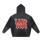WEST ROLLZ X L’ORIGINAL WR X Vintage Washed Frayed Fleece Hoodie
