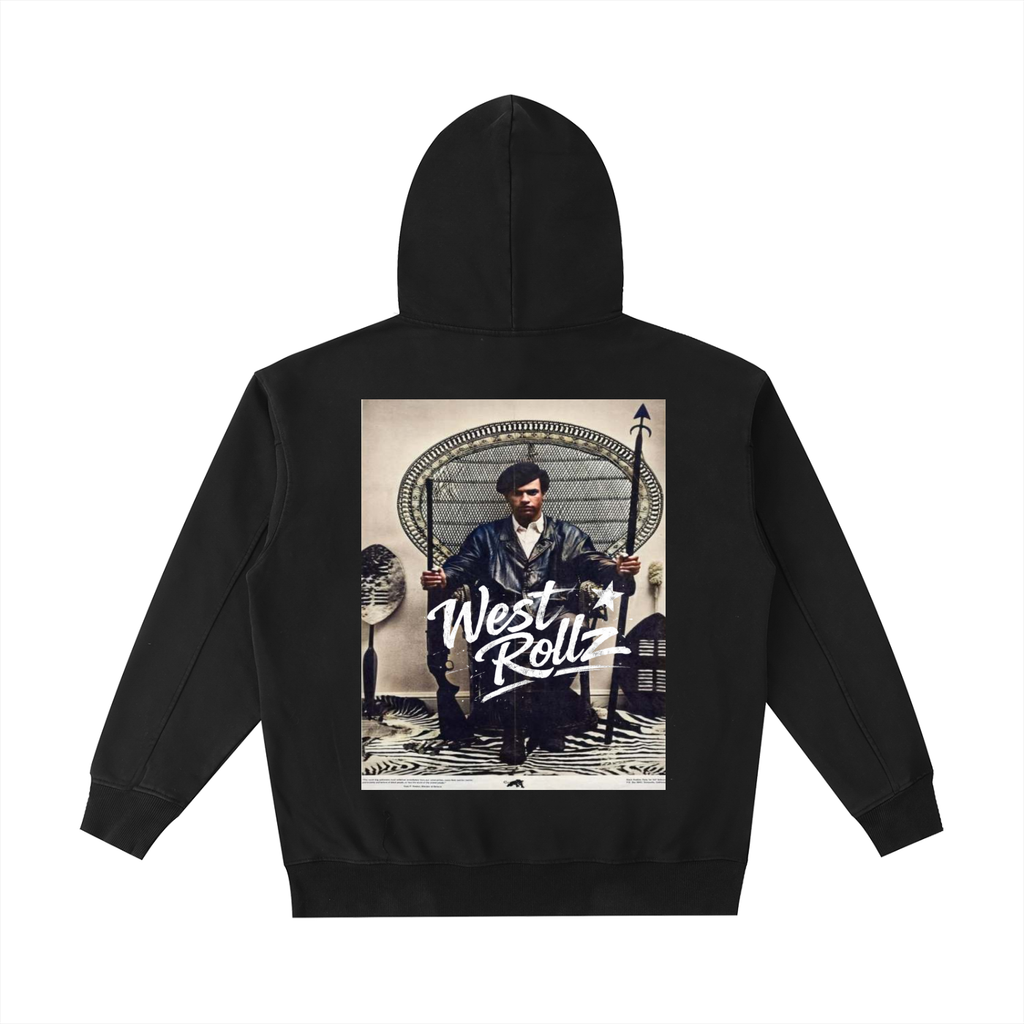 WEST ROLLZ W THE BLACK HISTORY HOODIE