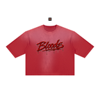 WEST ROLLZ X BLOODS x O’JEEZZ BOXY T-SHIRT