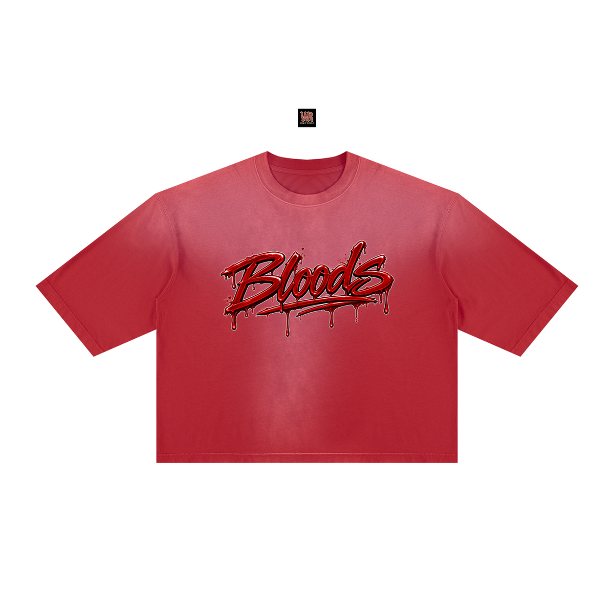 WEST ROLLZ X BLOODS x O’JEEZZ BOXY T-SHIRT