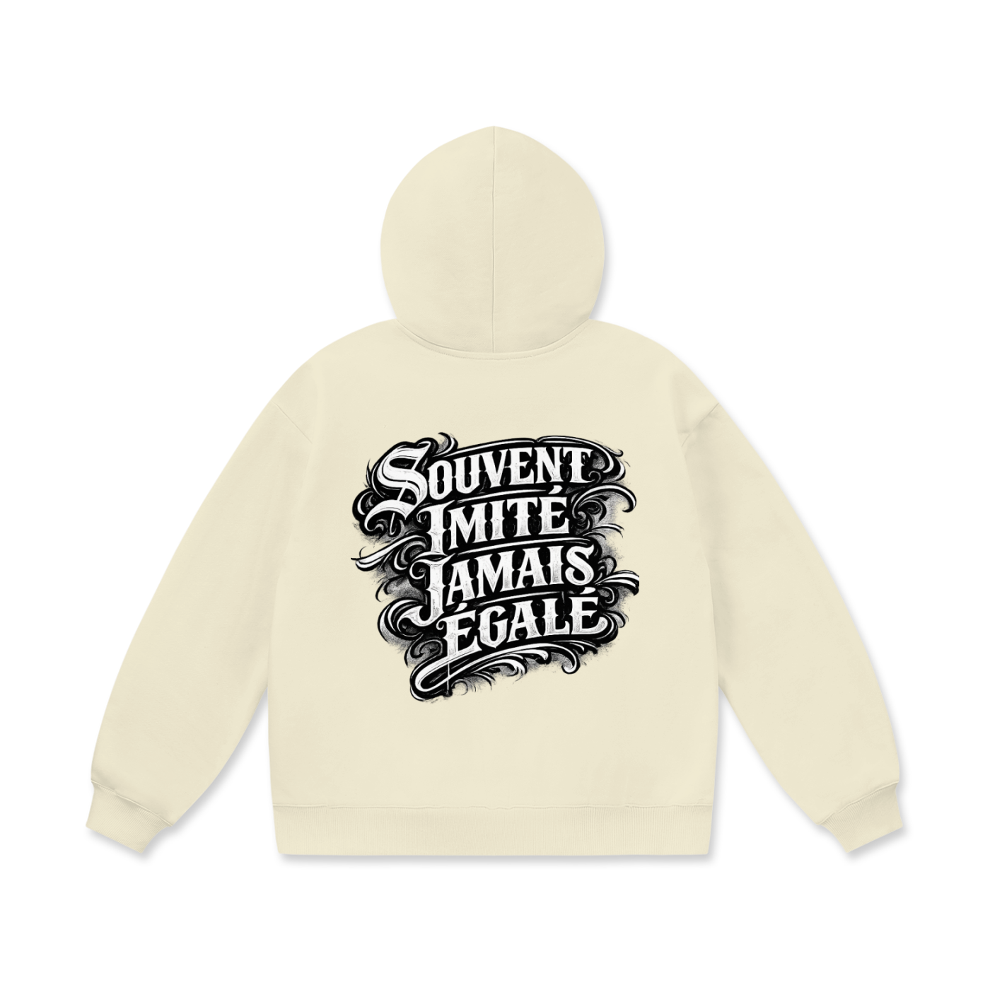 WEST ROLLZ X SORRY! J’AI LA MONEY AU BOUT DU FIL / Oversize Heavyweight Fleece HOODIE