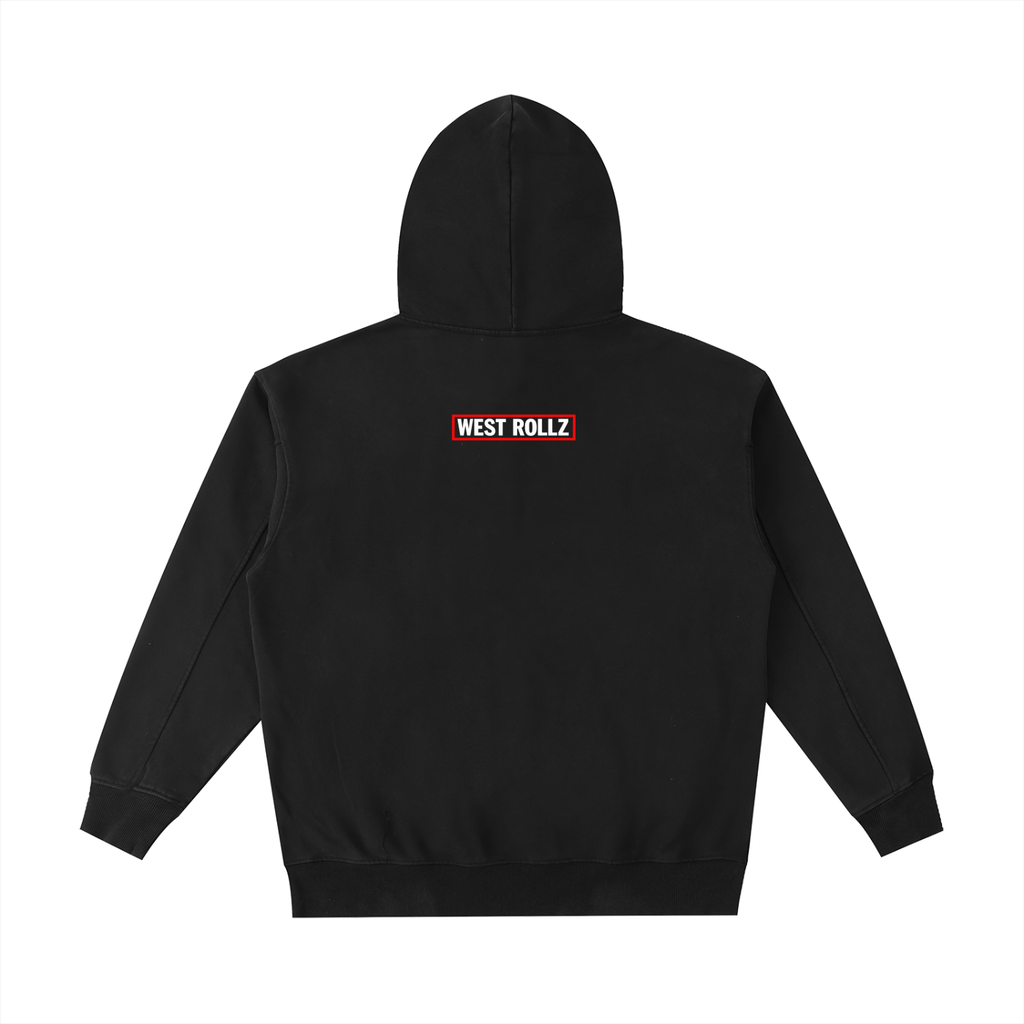 WEST ROLLZ X THE BEGINNINGx 
Vintage Washed Heavyweight Hoodie