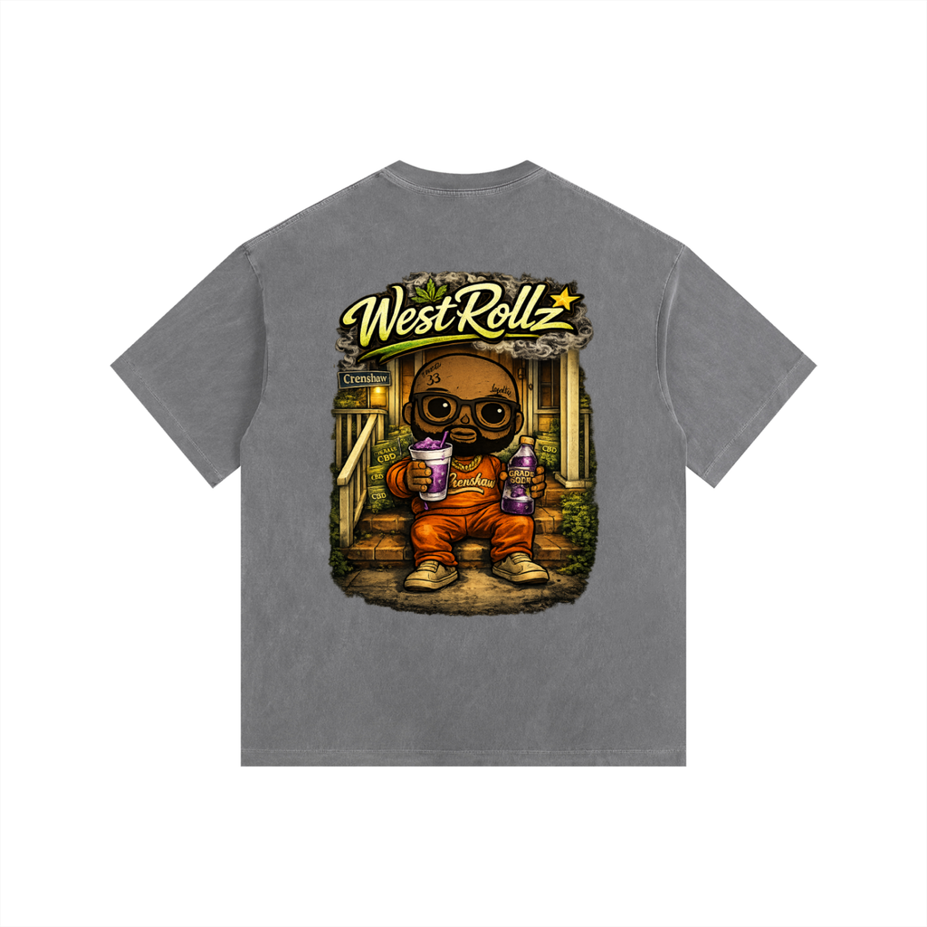 WEST ROLLZ X CBD WEST T-SHIRT