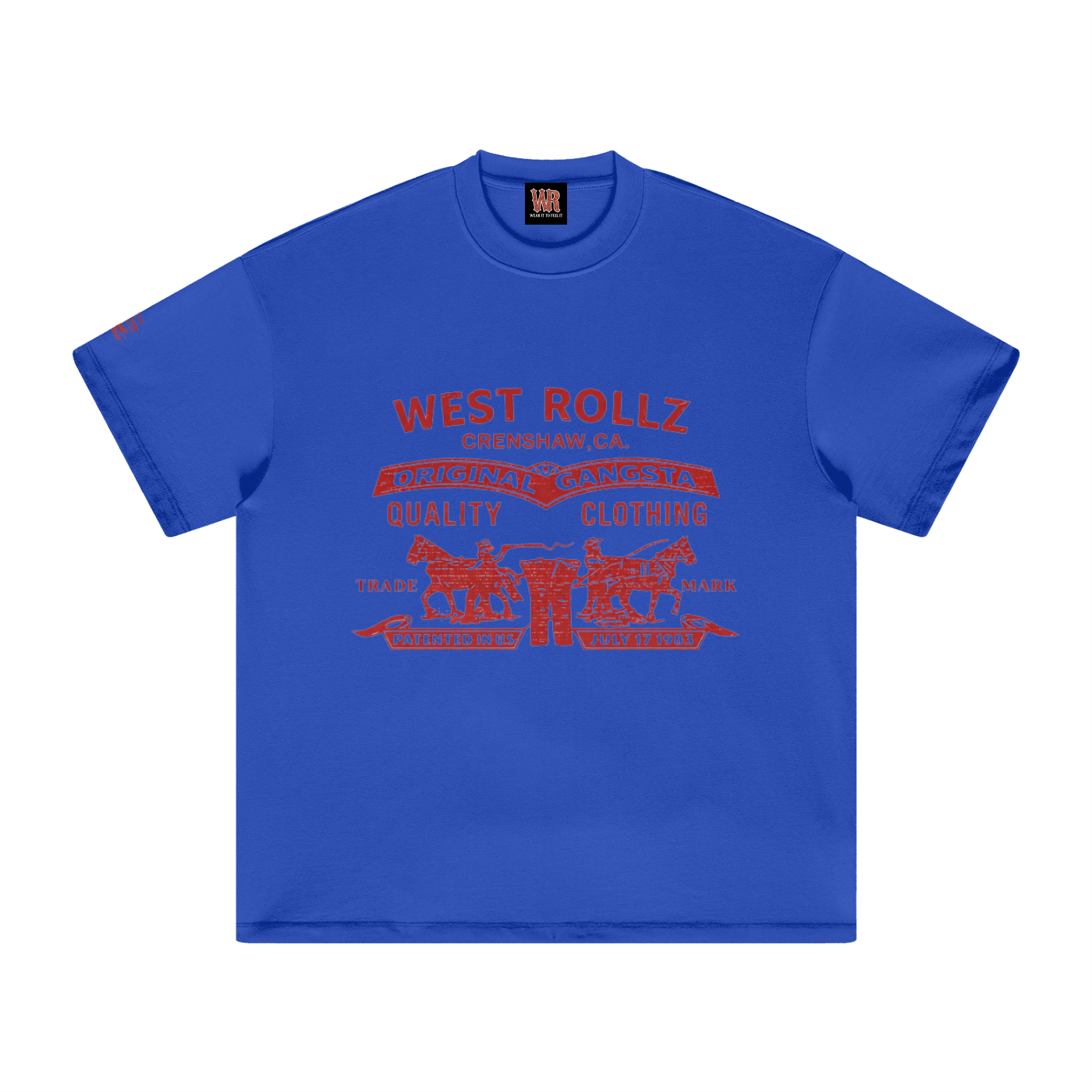WEST ROLLZ X ROLLZ STRAUSZ EARTH TONE T-SHIRT