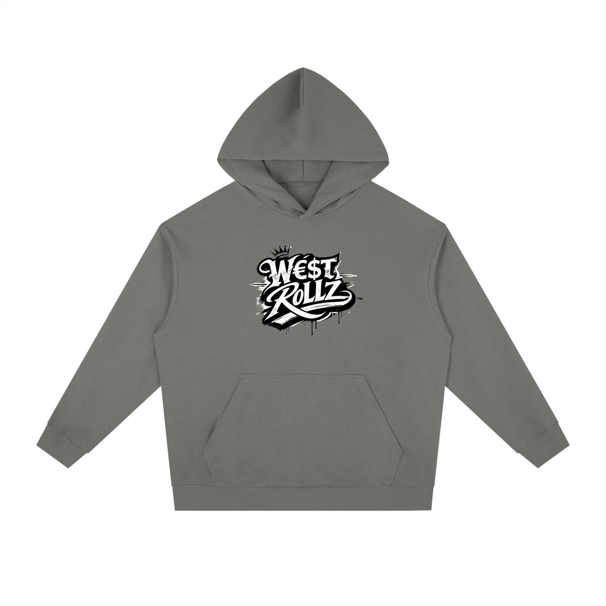 WEST ROLLZ X FÉLIX WEST X Essential Heavyweight Drop-Shoulder Hoodie