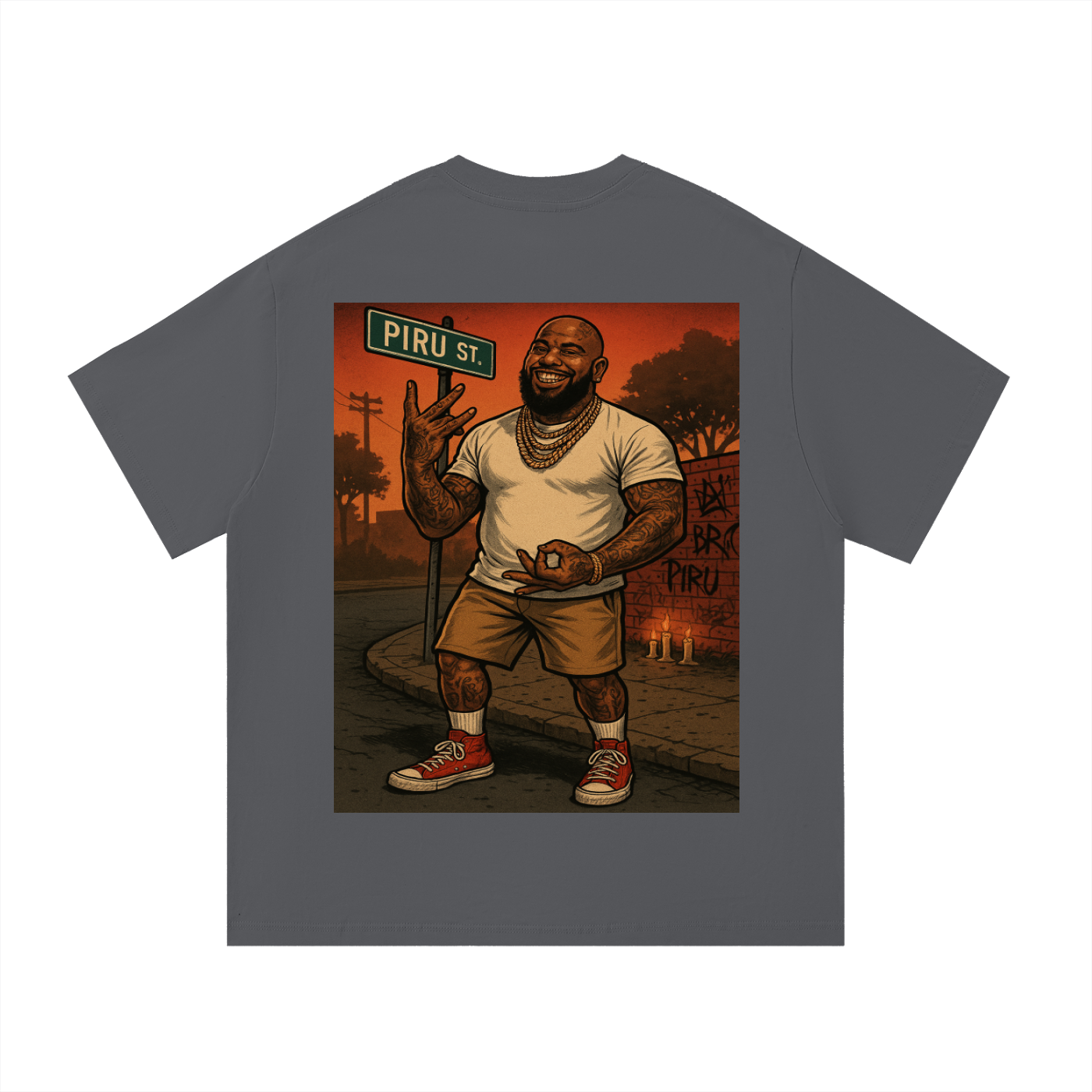 WEST ROLLZ X PIRU T-SHIRT