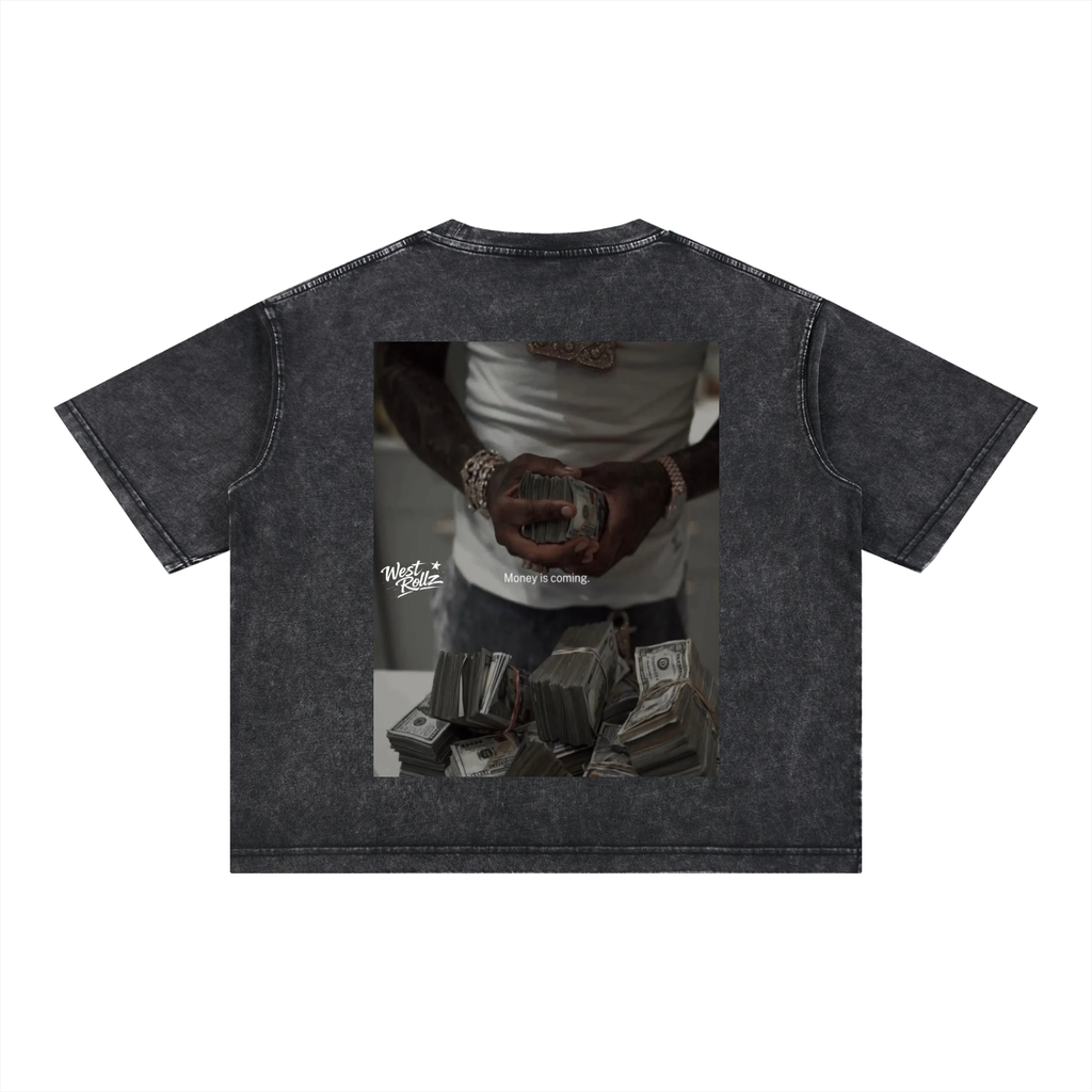 WEST ROLLZ X MONEY MAKER BOXY T-SHIRT