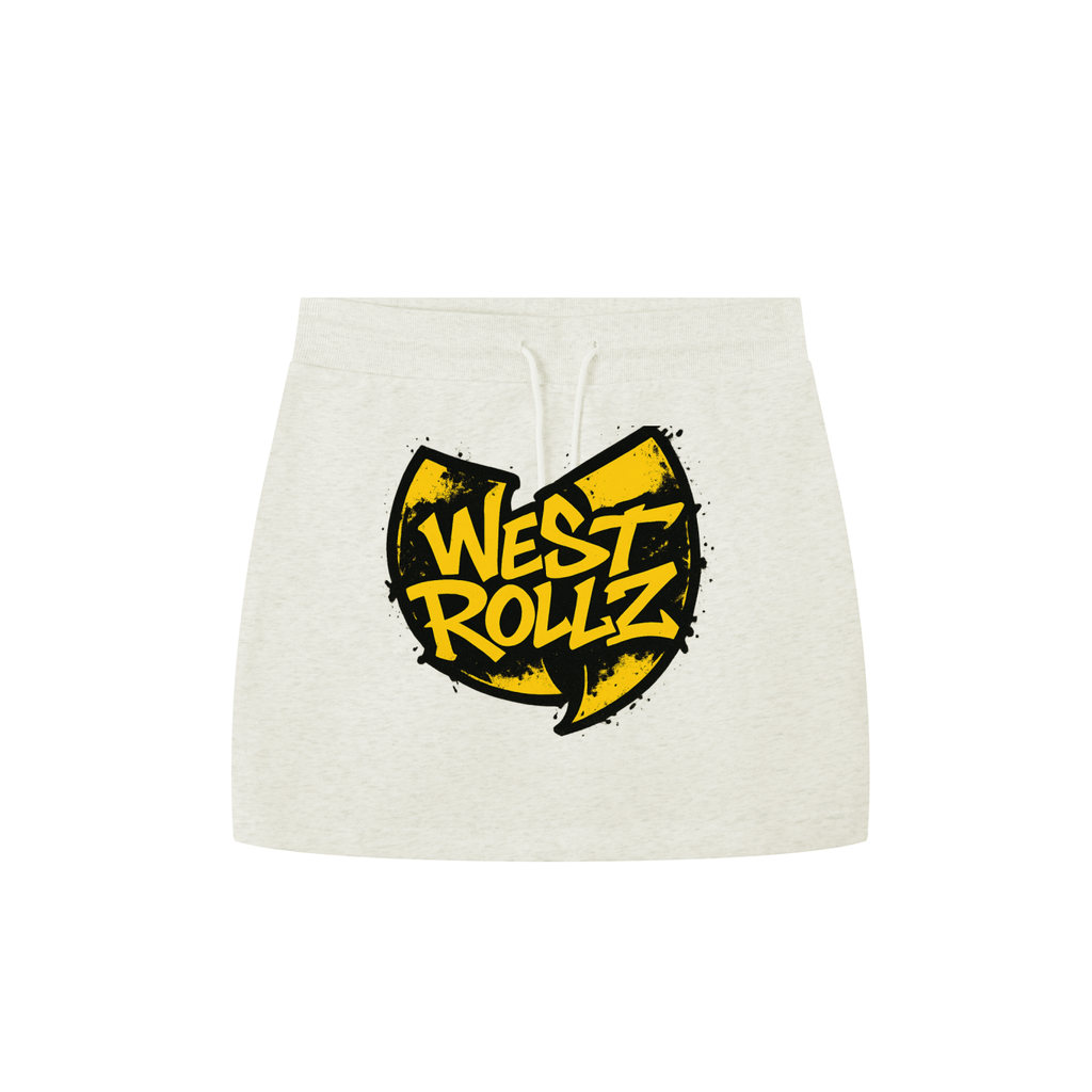 WEST ROLLZ X KILLA BEES DRAWSTRING SKIRT