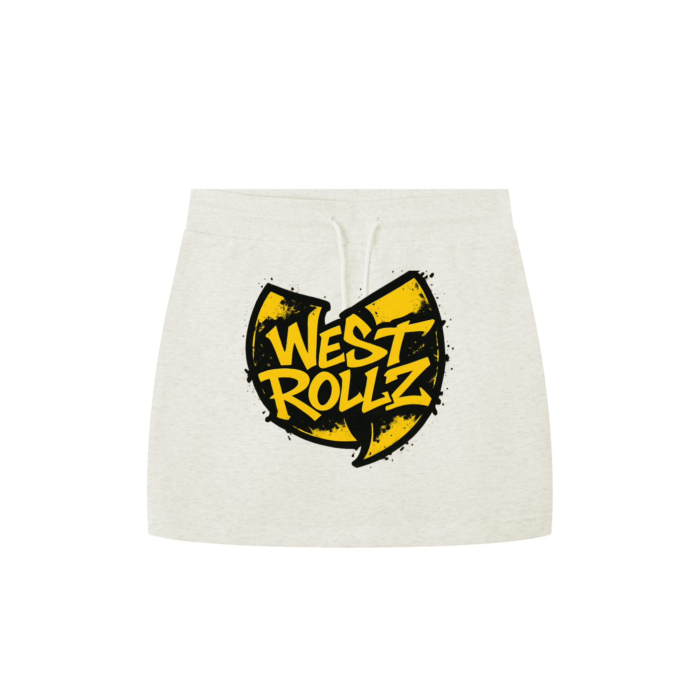WEST ROLLZ X KILLA BEES DRAWSTRING SKIRT