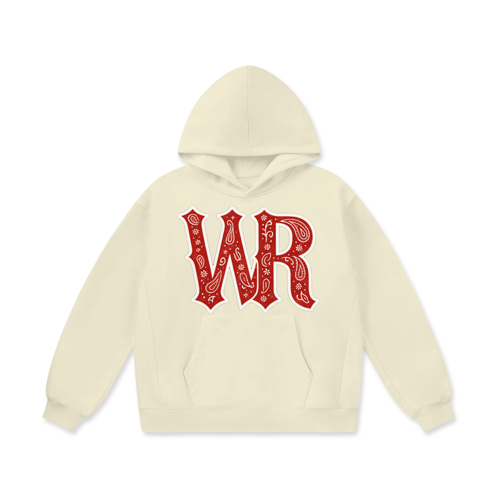 WEST ROLLZ X L’original WR X  Oversize Heavyweight Fleece Hoodie