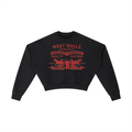 WEST ROLLZ X ROLLZ STRAUSZ Vintage Washed Cropped Sweatshirt HOODIE