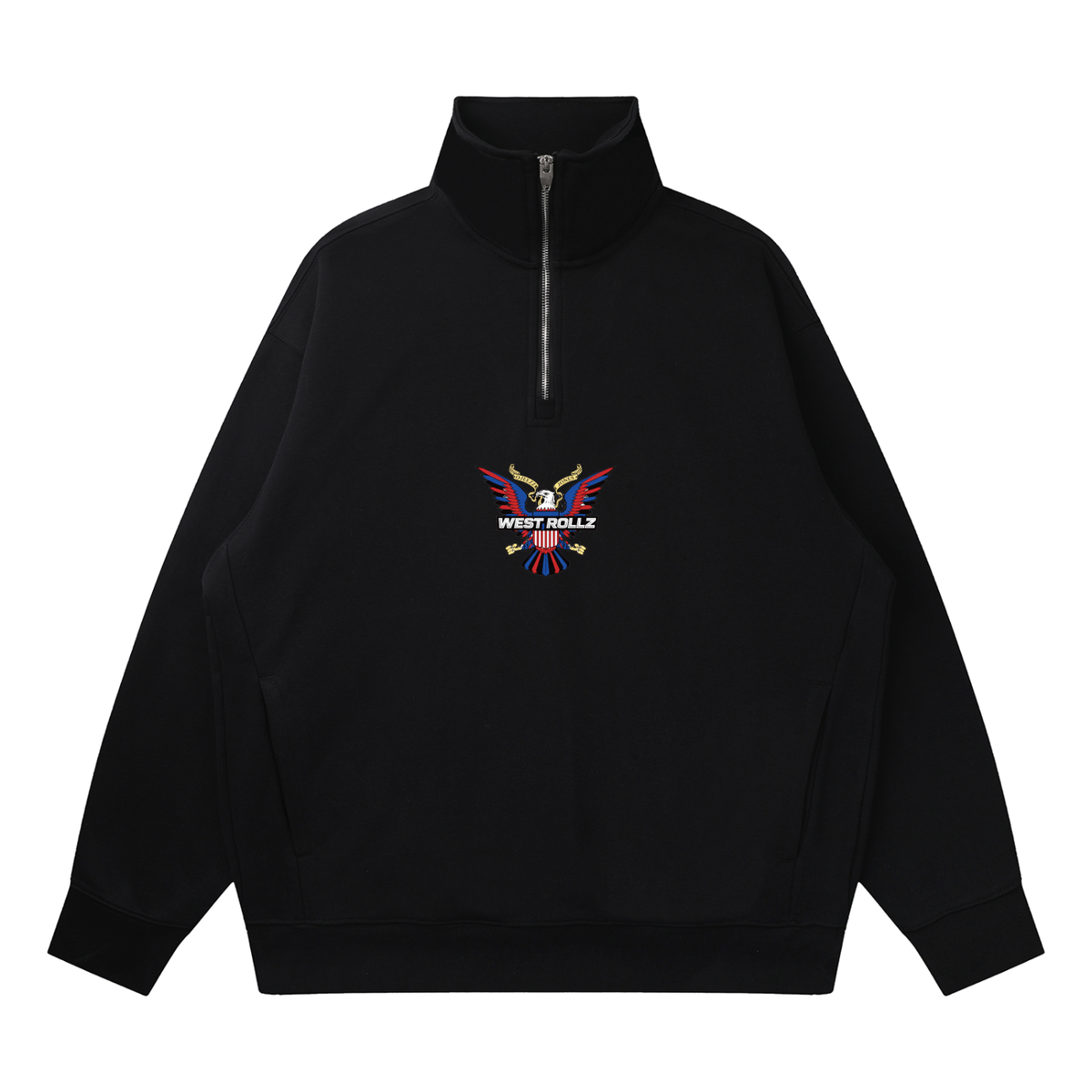 WEST ROLLZ X DIP-WEST ZIP HOODIE