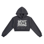 WEST ROLLZ X Essential Cropped WOMEN Hoodie