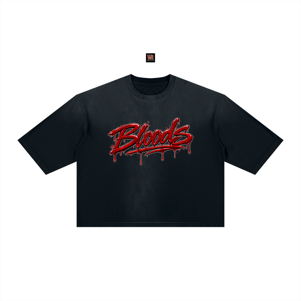 WEST ROLLZ X BLOODS x O’JEEZZ BOXY T-SHIRT