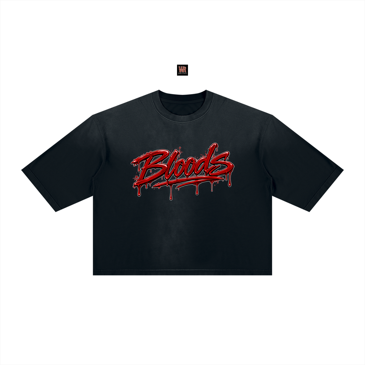 WEST ROLLZ X BLOODS x O’JEEZZ BOXY T-SHIRT