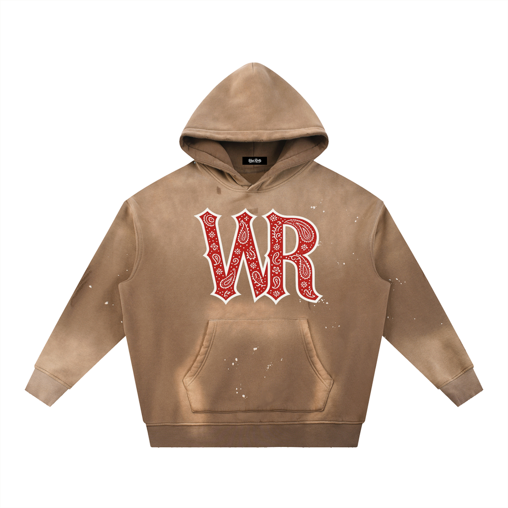 WEST ROLLZ X PIRU BLOODS HOODIE