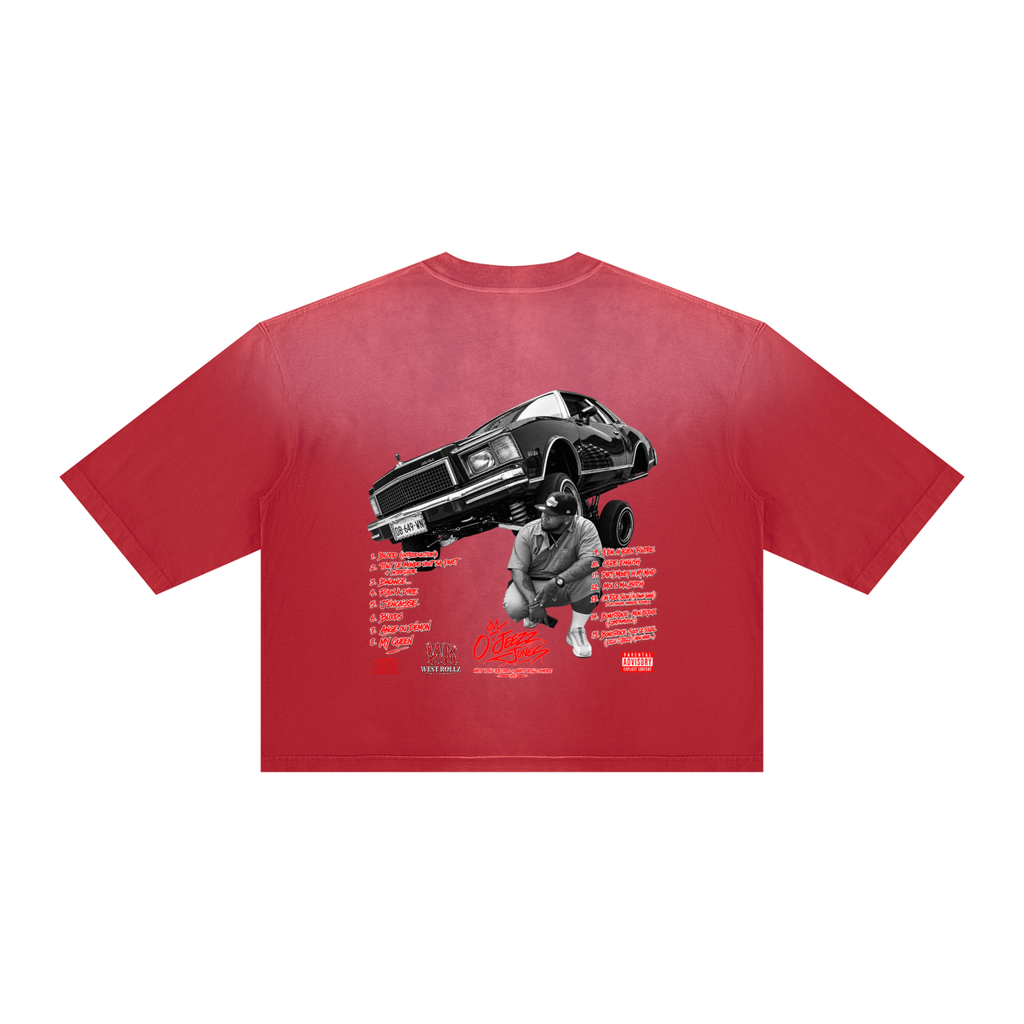 WEST ROLLZ X BLOODS x O’JEEZZ BOXY T-SHIRT