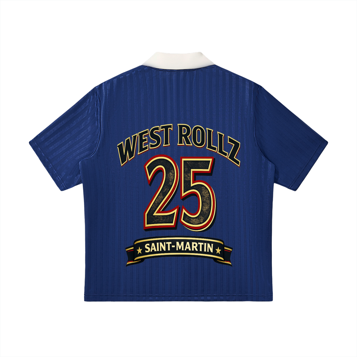 WEST ROLLZ X SAINT-MARTIN  Soccer JERSEY