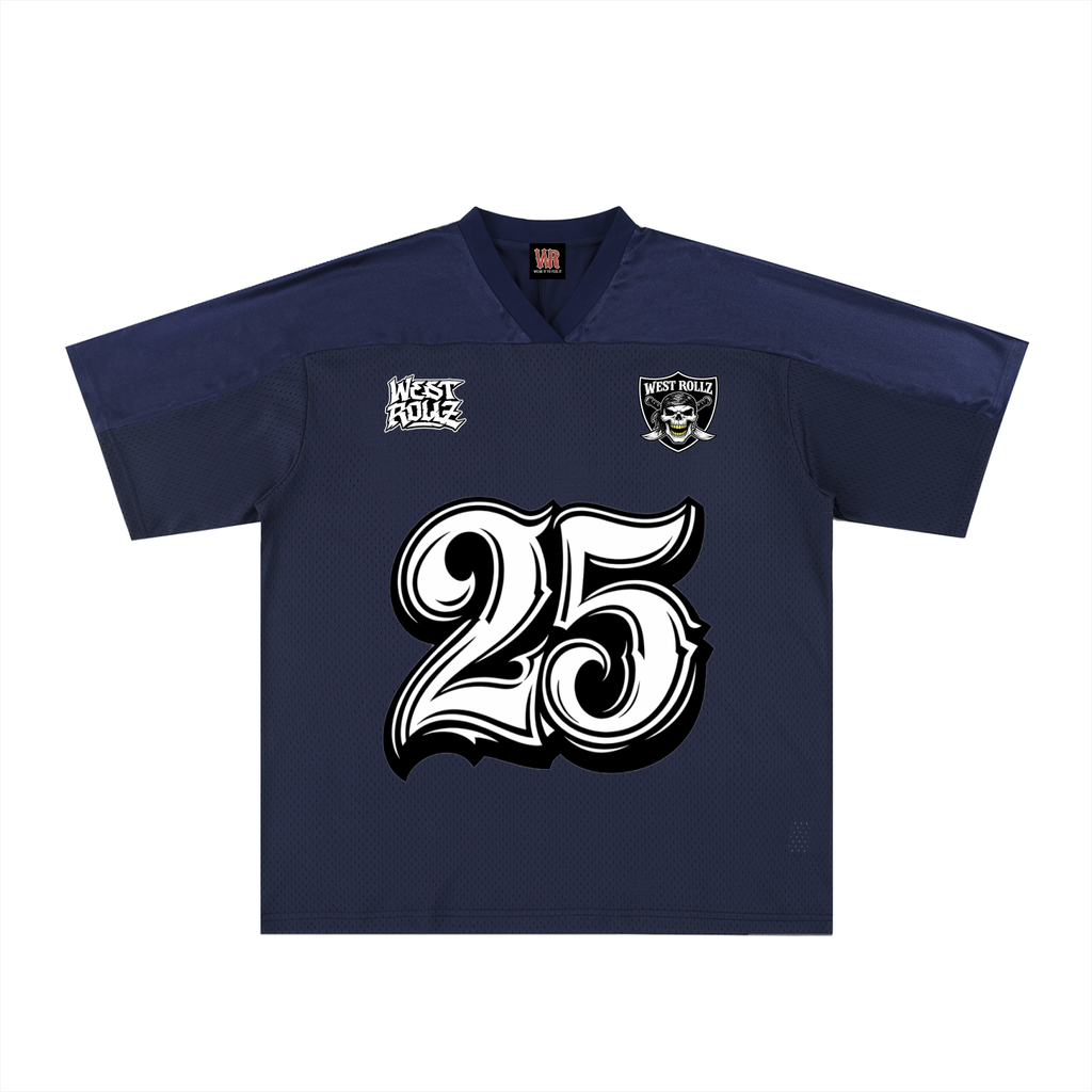 WEST ROLLZ X PIRATES WEST JERSEY FOOTBALL JERSEY T-SHIRT
