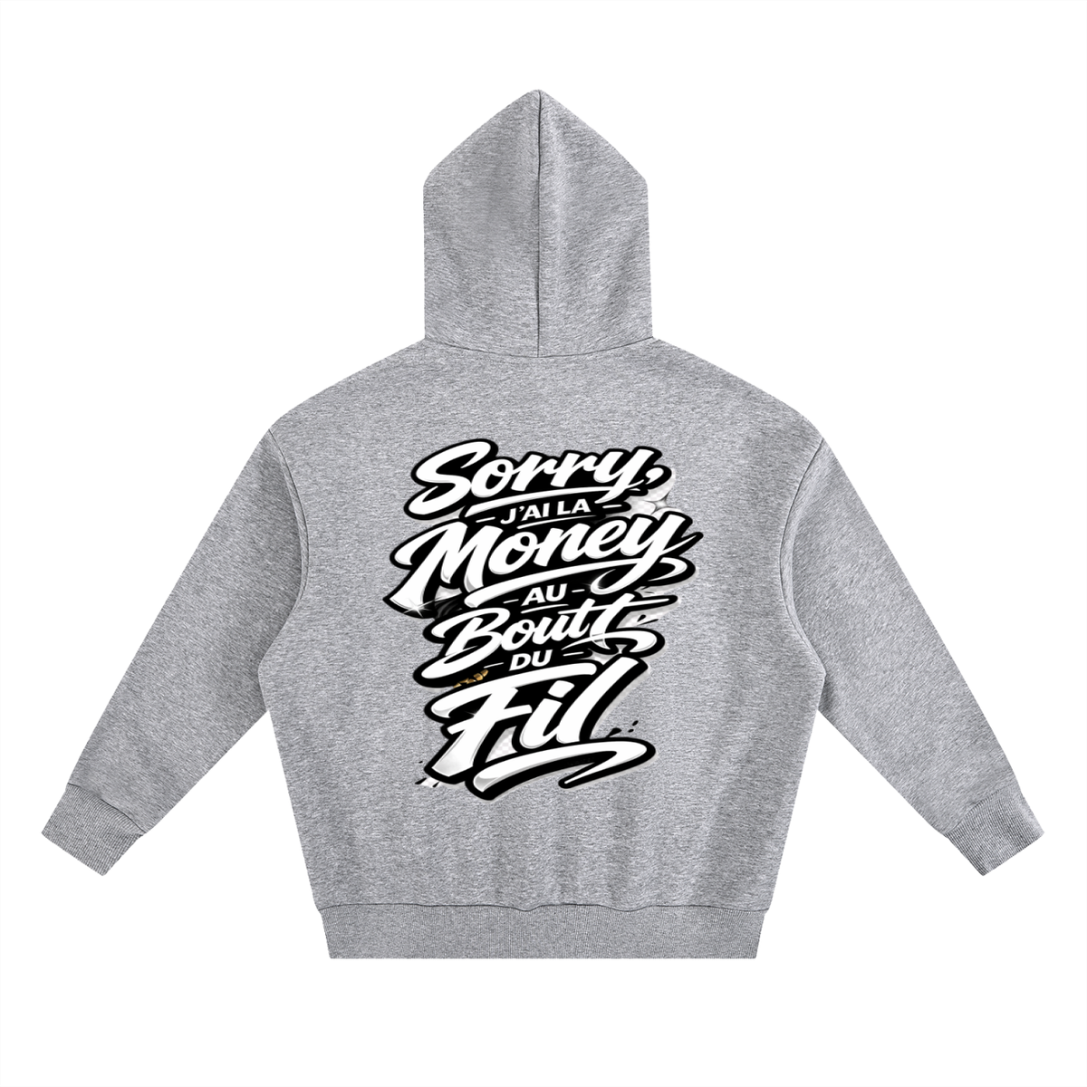 WEST ROLLZ X Essential Heavyweight Boxy Fleece Hoodie