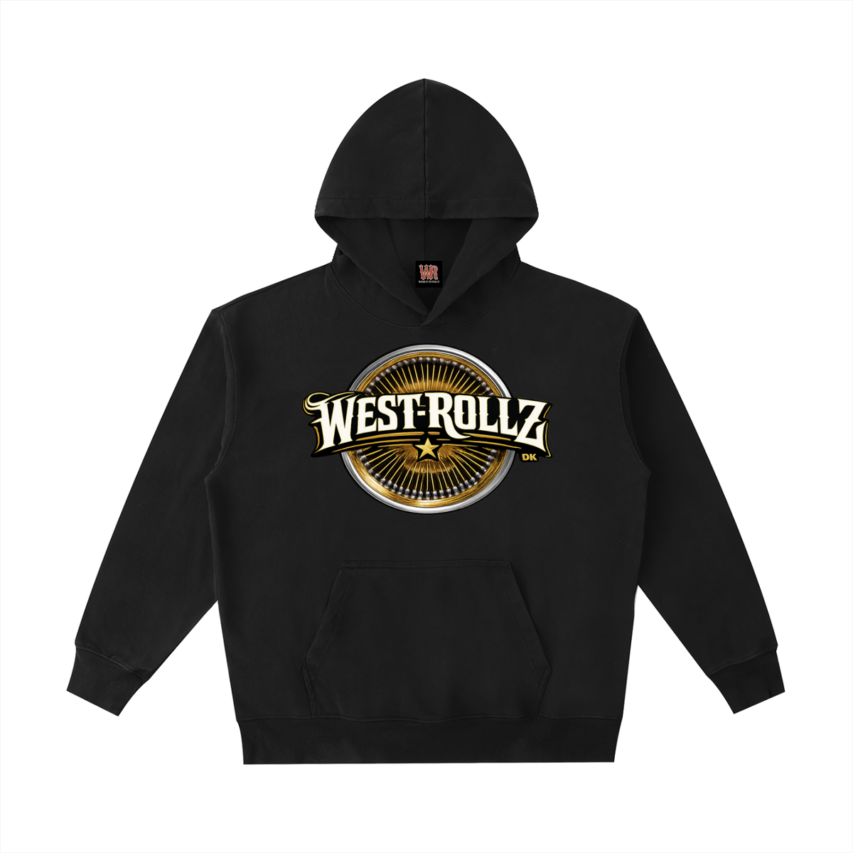 WEST ROLLZ X DAYTONS WEST X 
Vintage Washed Heavyweight Hoodie