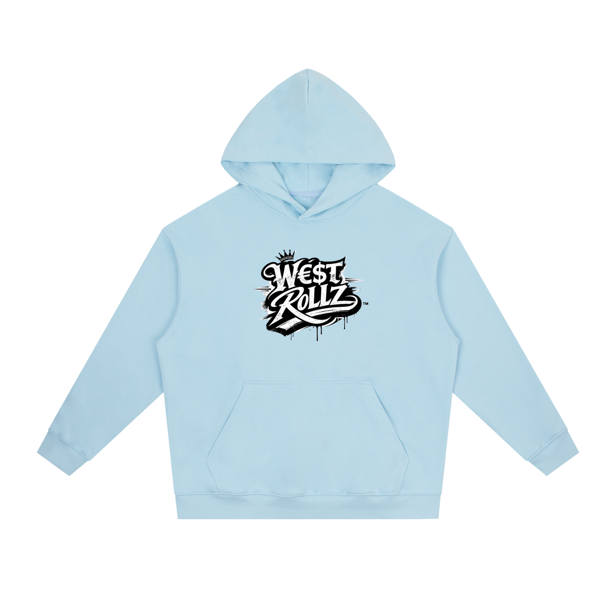 WEST ROLLZ X FÉLIX WEST X Essential Heavyweight Drop-Shoulder Hoodie