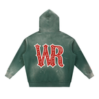 WEST ROLLZ X L’ORIGINAL WR X Vintage Washed Frayed Fleece Hoodie